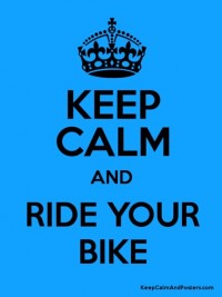 Keep Calm and bike